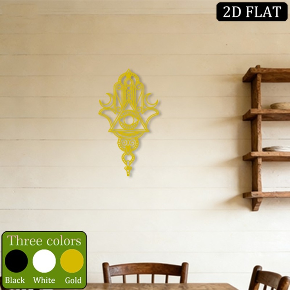Art & Craft Paper For Kids - CIFBUY Metall-Wandkunst Hamsa Böses-Auge-Schutz-Dekor Spiritueller Heimschutz