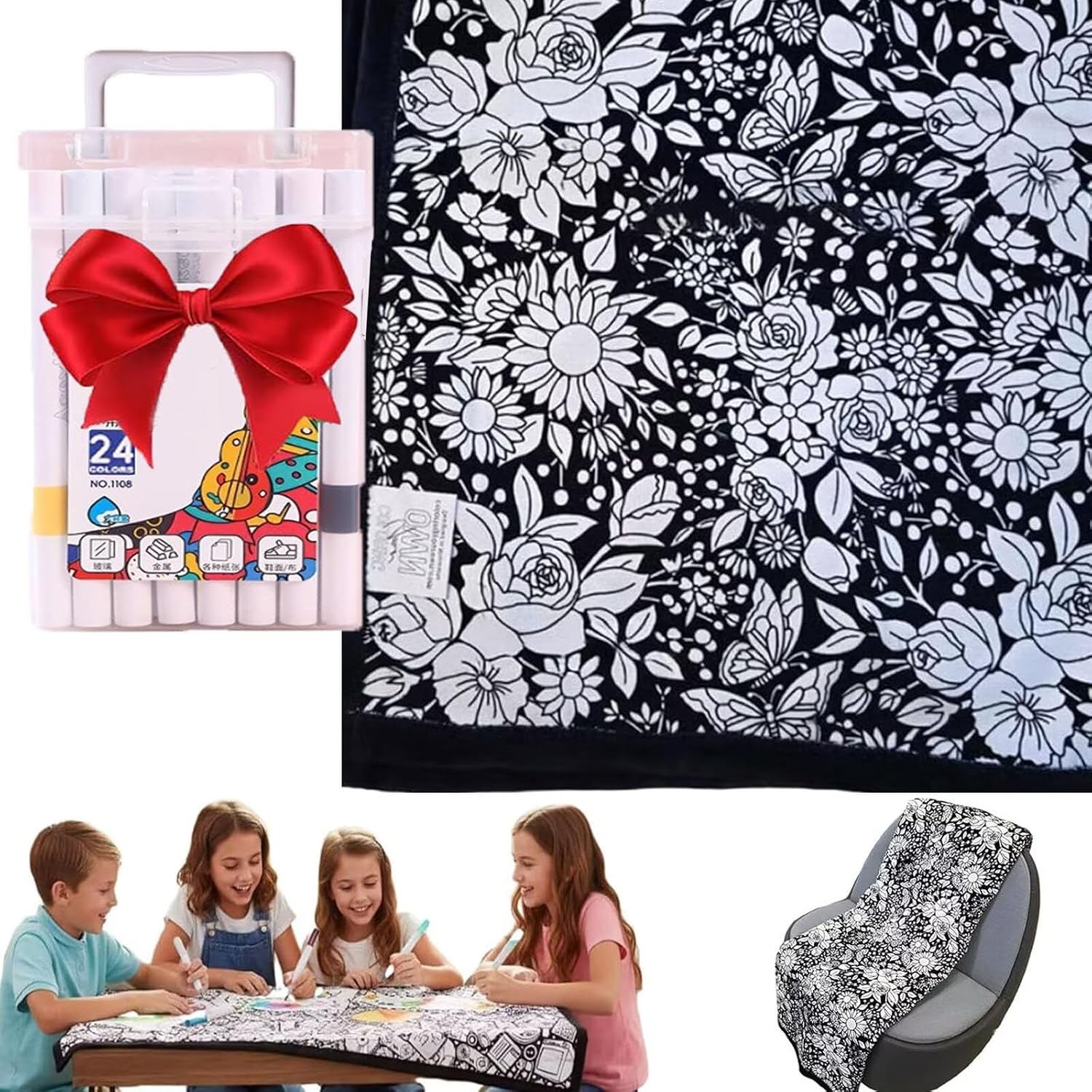 Art Craft Activities - Malen Sie Ihre eigene Decke: Waschbare,