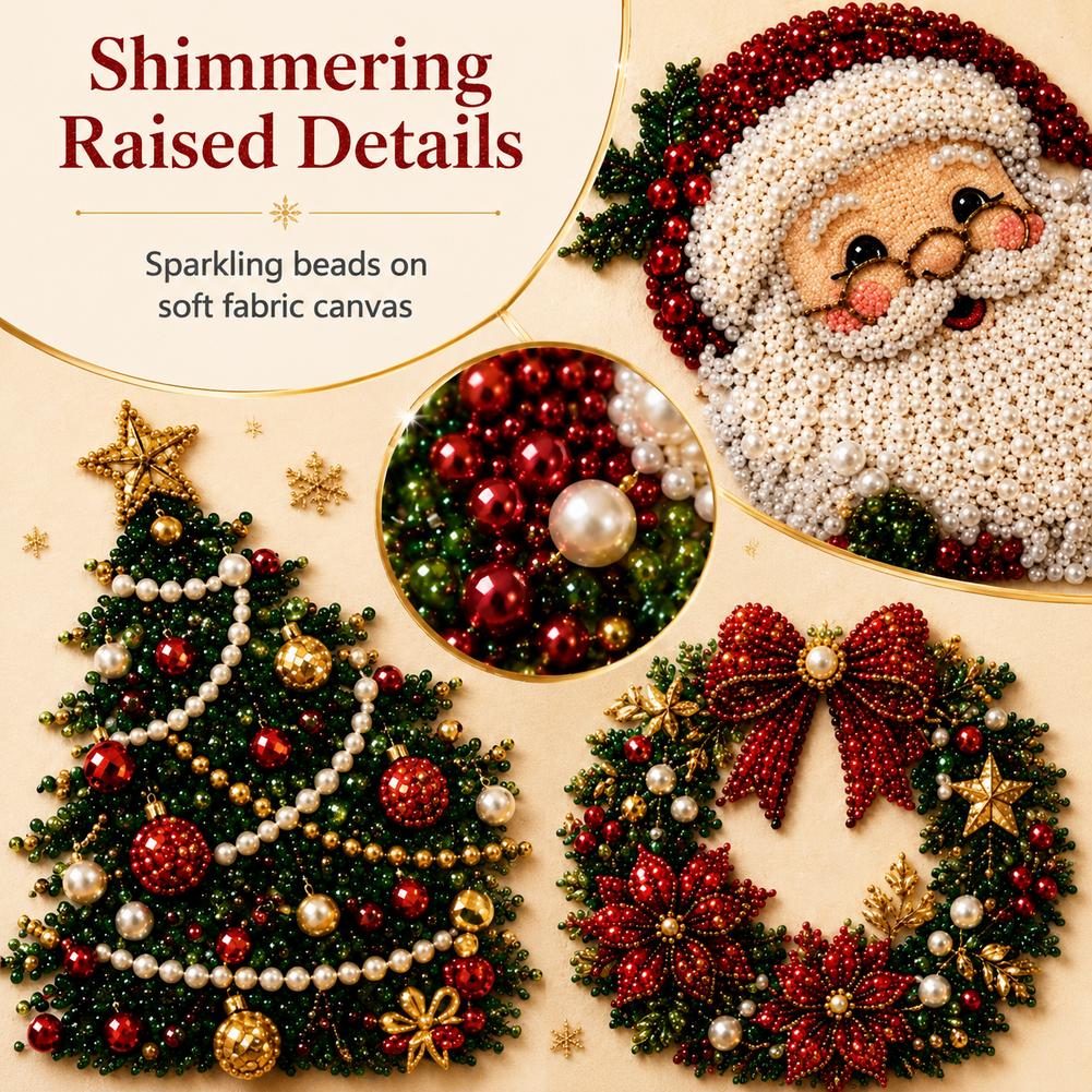 Weihnachtsmann Perlen-Kunst DI – Art Craft Kits Bewertung und Preis