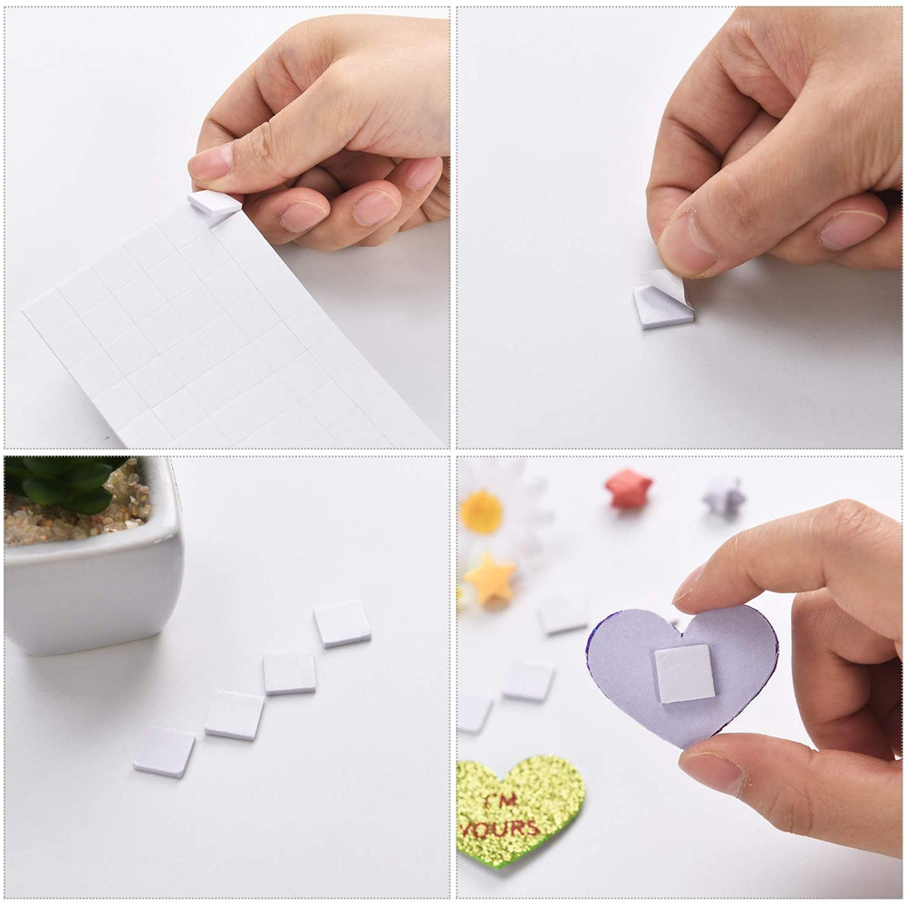 900PCS Schaum Punkte Dual-Kleb – Art Craft Earth Day Bewertung und Preis