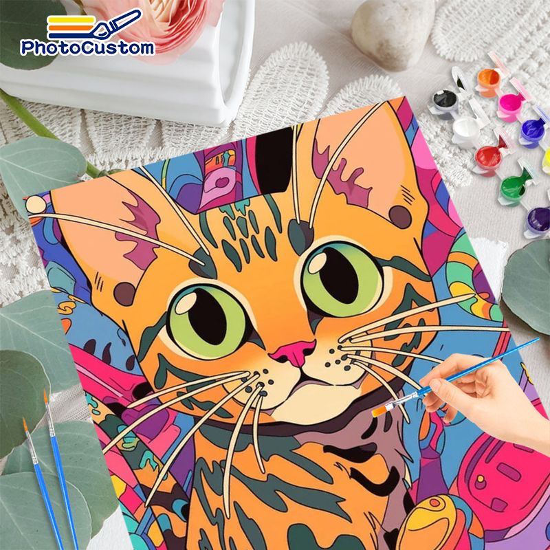 PhotoCustom Ingwer-Katze Malen – Art Craft Ideas Easy Bewertung und Preis