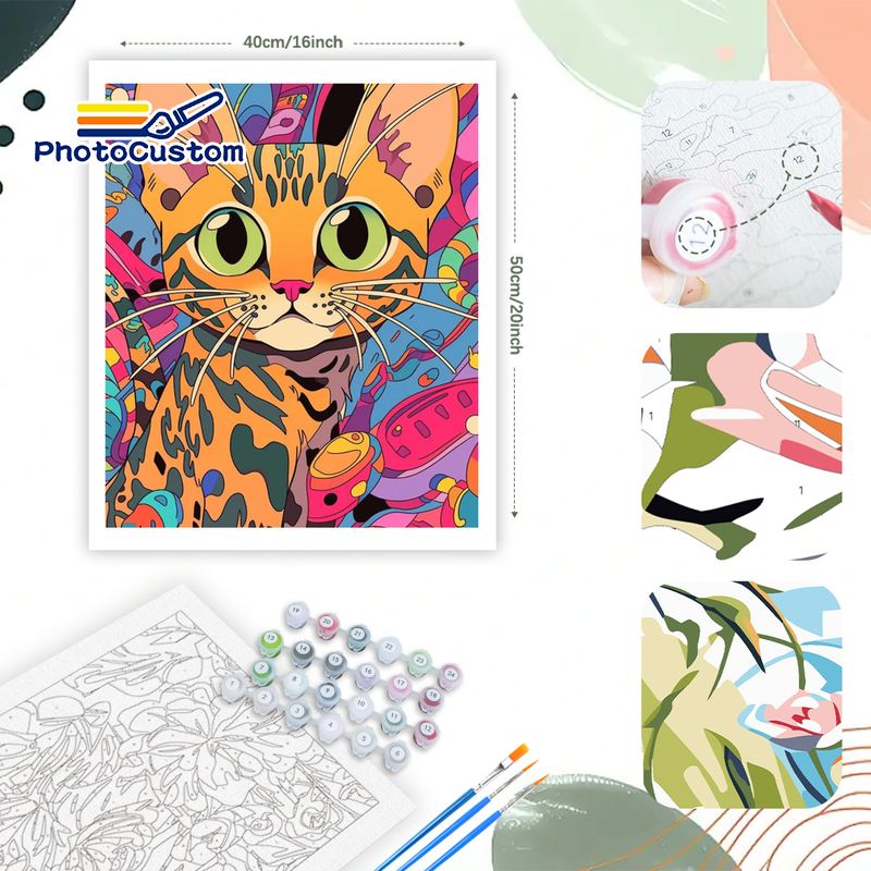 PhotoCustom Ingwer-Katze Malen – Art Craft Ideas Easy Bewertung und Preis