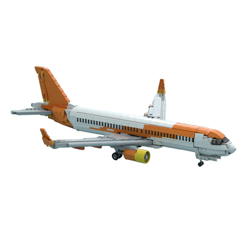 1100 Stück MOC Easy Jet Airbus – Art Craft Ideas Easy Bewertung und Preis