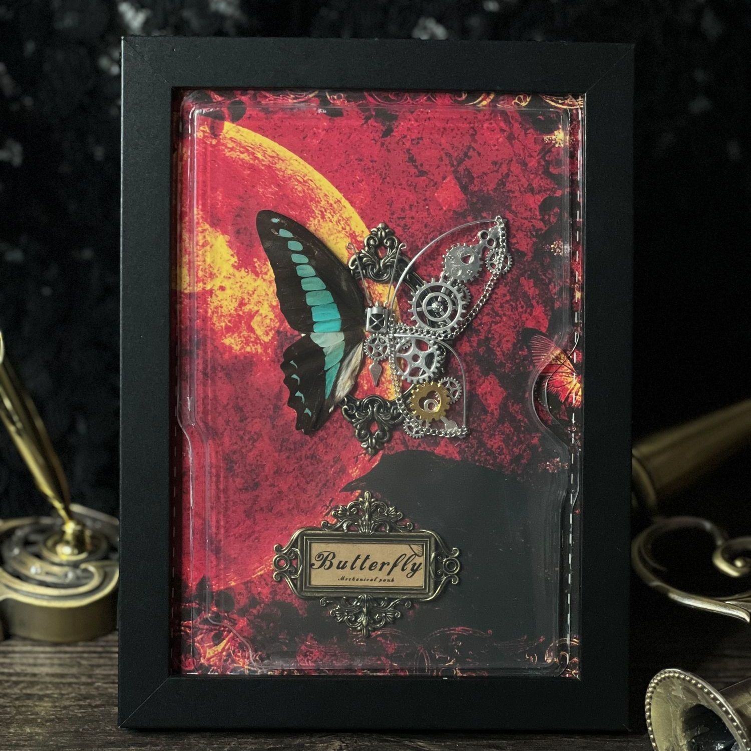 Steampunk Schmetterlingsrahmen – Art Craft Kits Bewertung und Preis