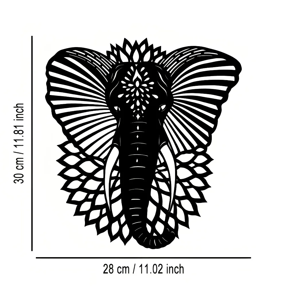CIFBUY Metall-Wandkunst, Elefa – Art Craft Elephant Bewertung und Preis