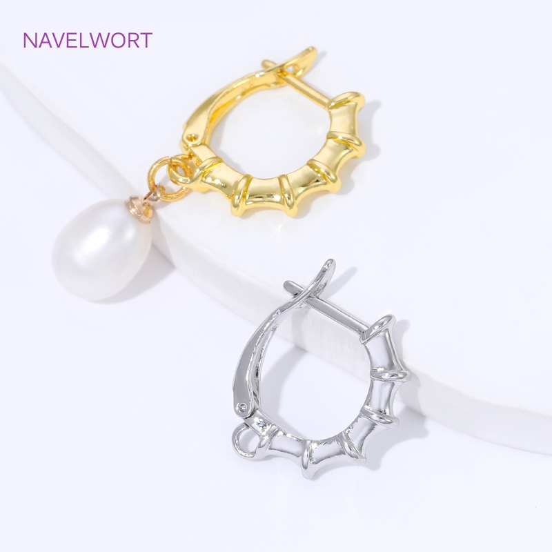 18K vergoldete, glatte Ohrring – Art Craft Making Bewertung und Preis