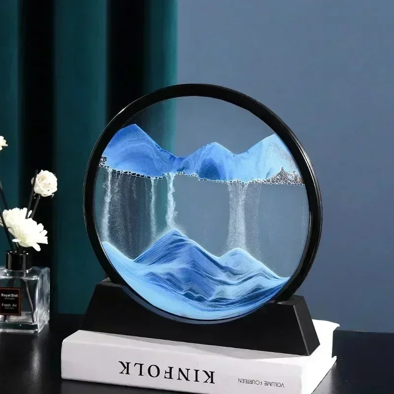 3D Bewegliches Sandbild Rundes – Art Craft Earth Day Bewertung und Preis