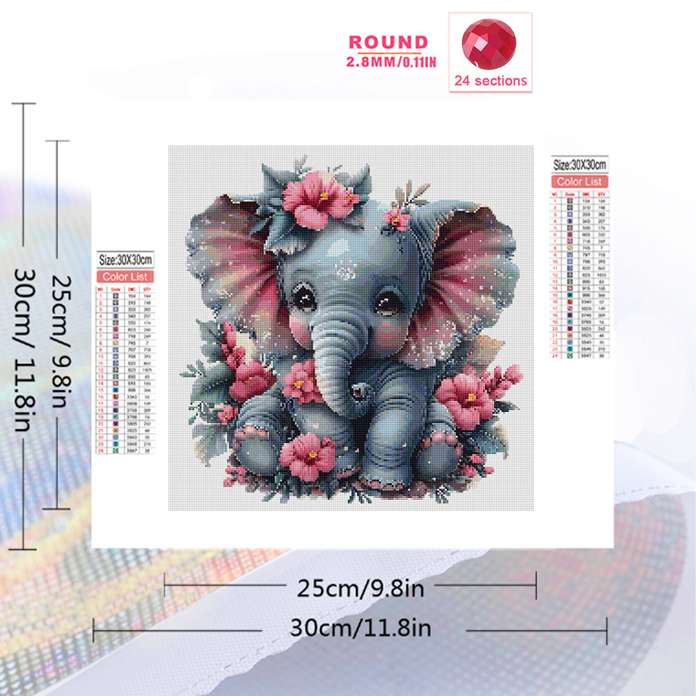Huacan Diamant Malerei Tier El – Art Craft Elephant Bewertung und Preis