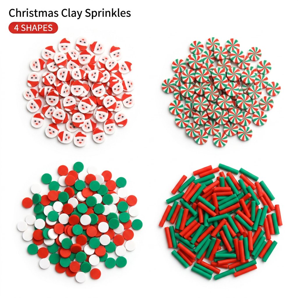 1500 Stück Weihnachts-Clay-Spr – Art Craft Earth Day Bewertung und Preis