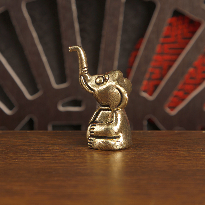 1 Stück Messing Niedlicher Ele – Art Craft Elephant Bewertung und Preis
