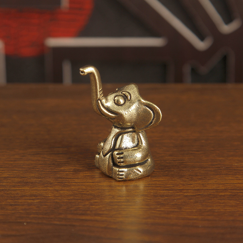 1 Stück Messing Niedlicher Ele – Art Craft Elephant Bewertung und Preis
