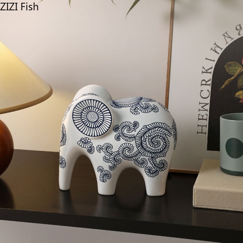 Neue Keramik-Elefantenfigur im – Art Craft Elephant Bewertung und Preis