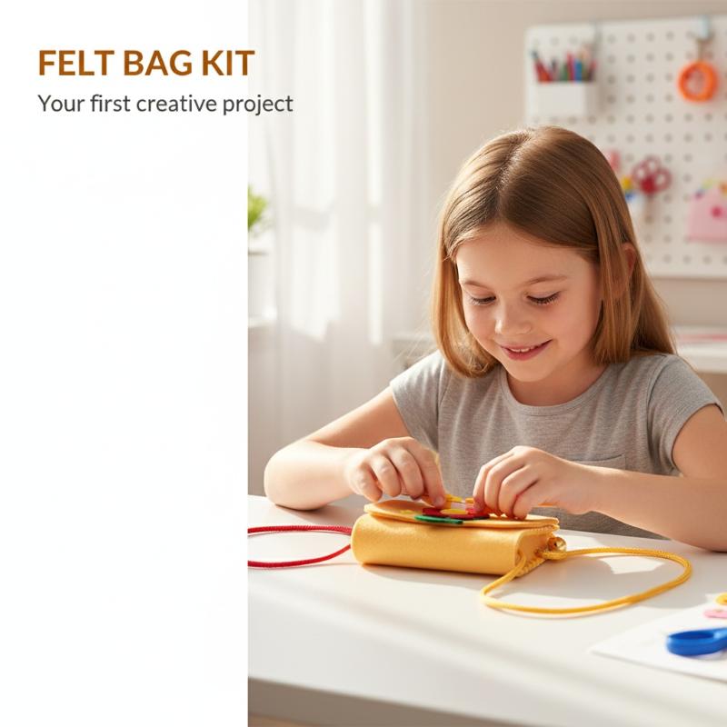 Filztaschen-Bastelset für Kind – Art Craft Activities Bewertung und Preis
