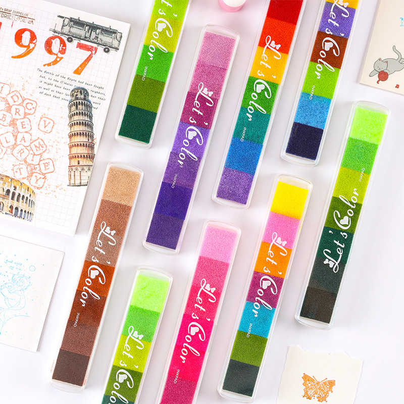 Niedliches Mehrfarbiges Stempe – Art Craft Activities Bewertung und Preis