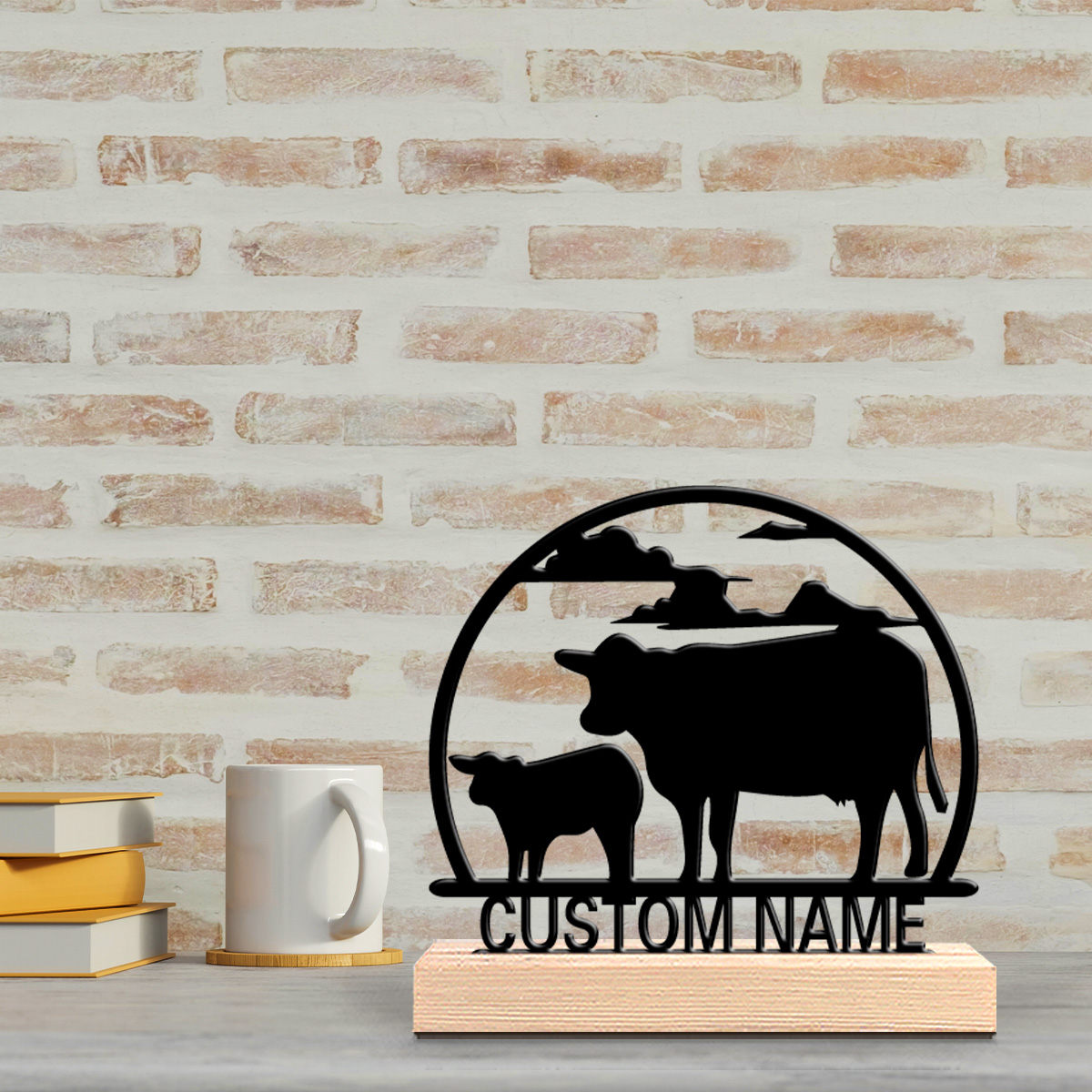 1 Stück Modische Kuh-Metallsta – Art Craft Us Bewertung und Preis