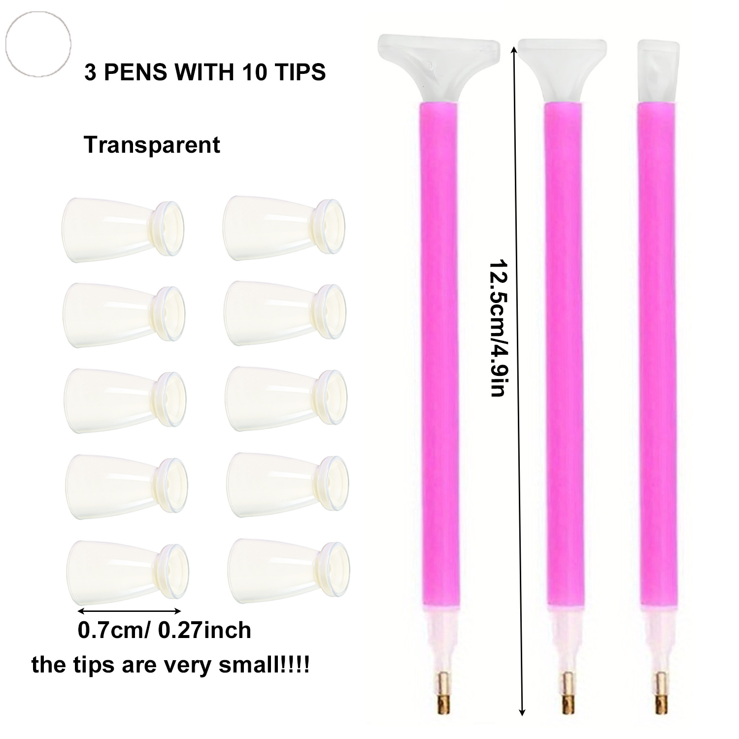 10 Silikonspitzen & 3 Stifte D – Art Craft Kits Bewertung und Preis
