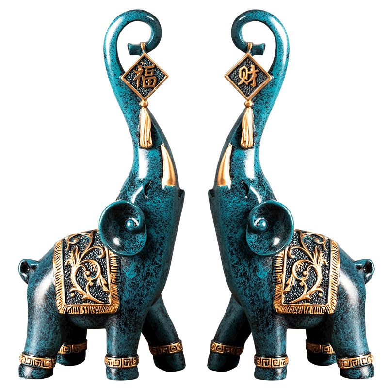 Ein Paar Glücksbringende Elefa – Art Craft Elephant Bewertung und Preis