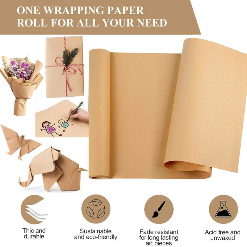 10 m braunes Kraftpapier, idea – Art Craft Recycled Materials Bewertung und Preis