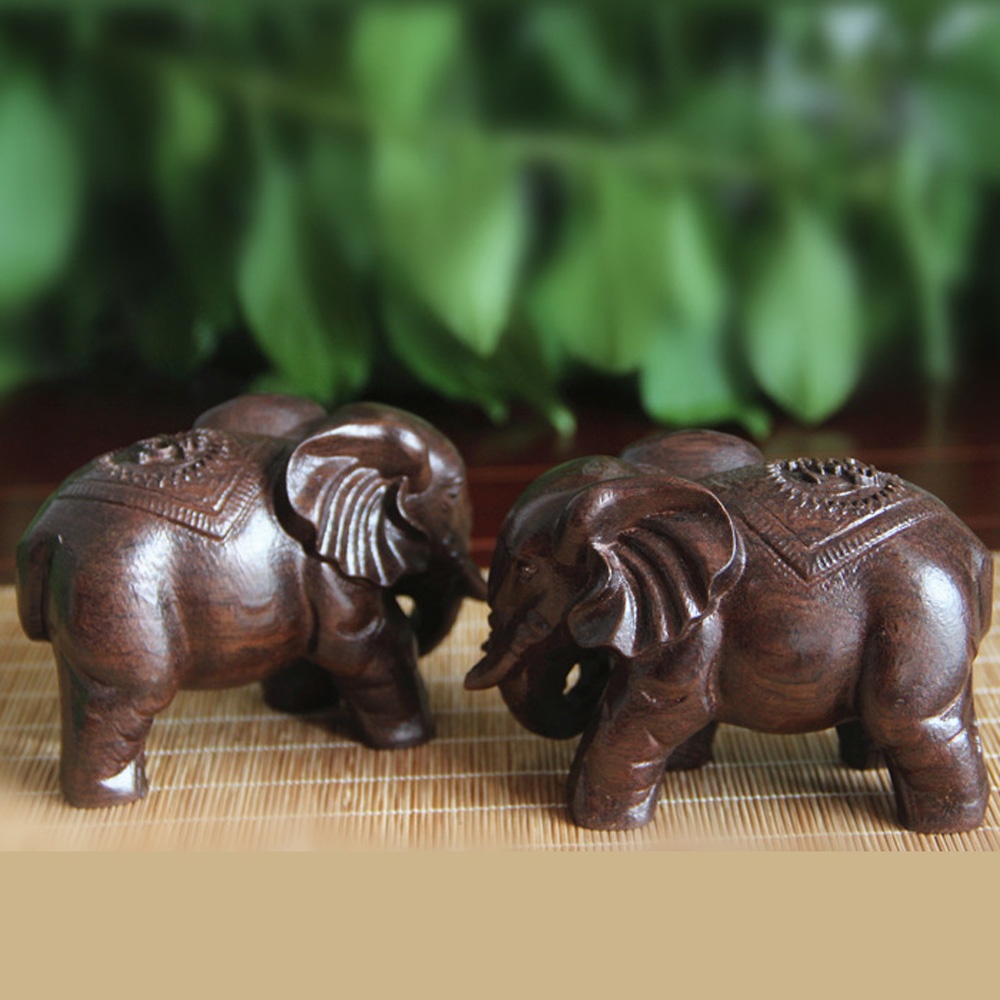 Holz Elefanten Skulptur Dekora – Art Craft Elephant Bewertung und Preis
