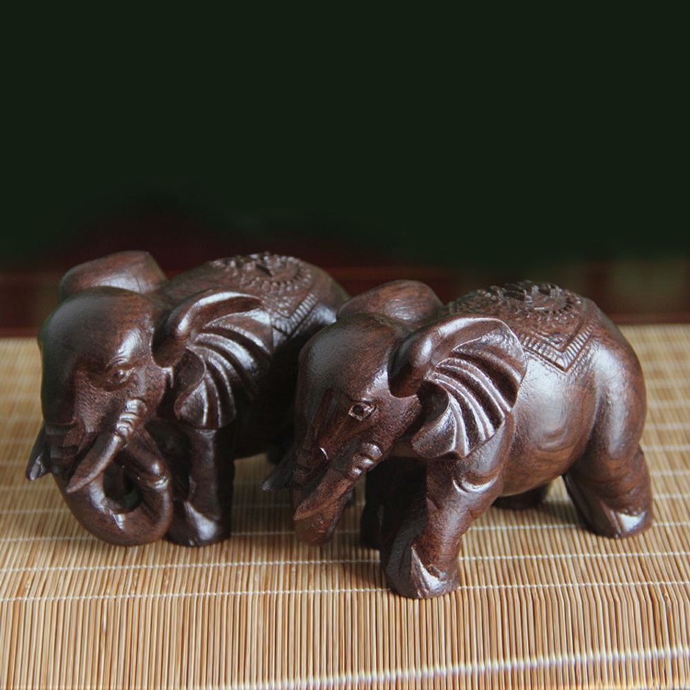 Holz Elefanten Skulptur Dekora – Art Craft Elephant Bewertung und Preis